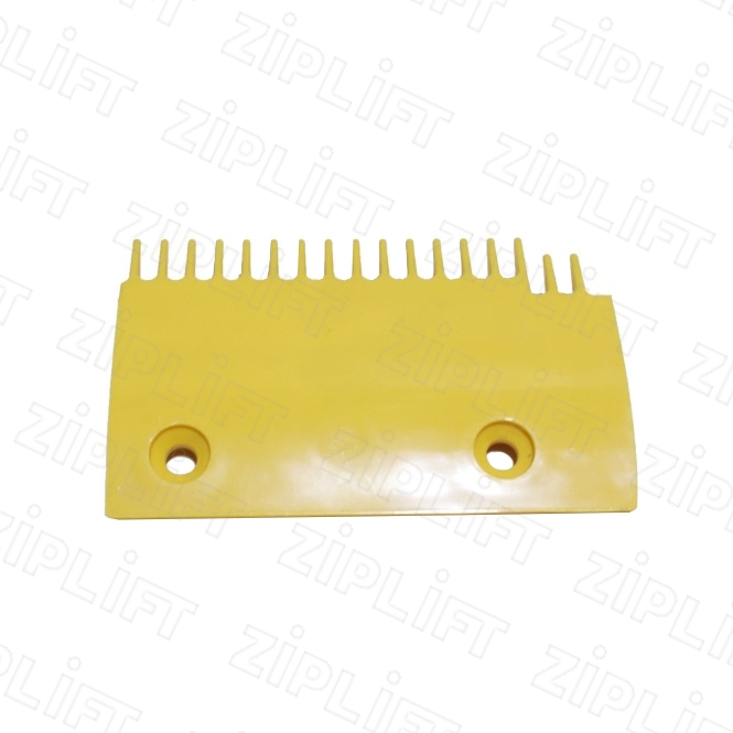 Гребенка правая желтая пластиковая L=147мм (17 зубьев) Sigma DSA2000168-R