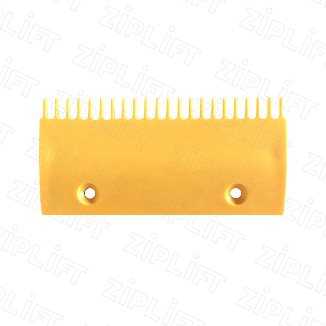 Гребенка центральная желтая пластиковая L=197мм (22 зуба) Sigma DSA2001489-M