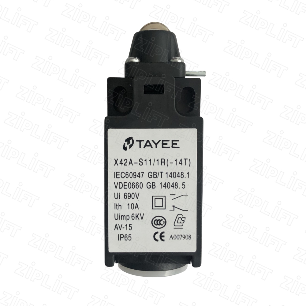 Концевой выключатель (роликовый плунжер) Tayee X42A-S11/1R