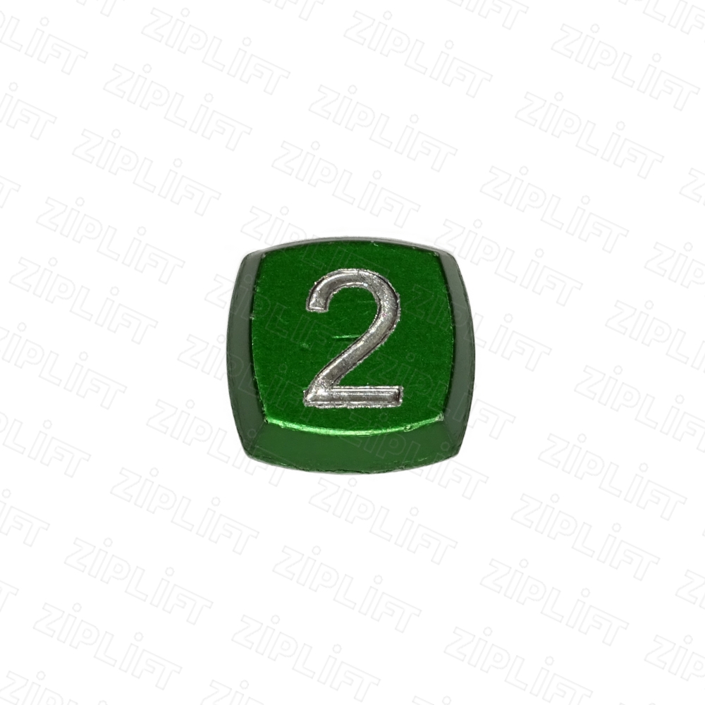 Нажимной элемент "2" (зеленый) Kone KM374835H01-2