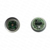 Кнопочный модуль COP (янтарная подсветка, серебристый ободок) Kone KM804343G06