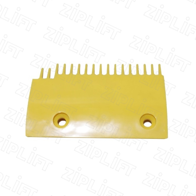 Гребенка левая желтая пластиковая L=147мм (17 зубьев) Sigma DSA2000168-L