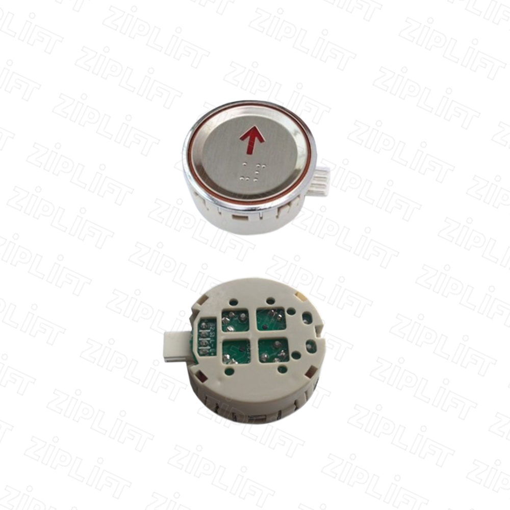 Кнопочный модуль LOP "стрелка вверх" (красная подсветка, с Брайлем) Sigma (LG)