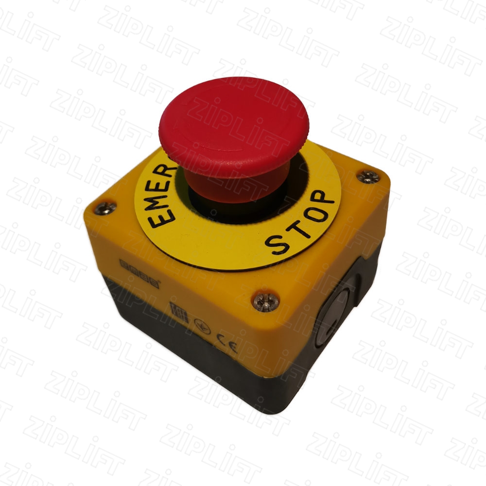 Кнопка "СТОП" аварийной остановки с фиксацией в сборе Emas P1EC400E40-K