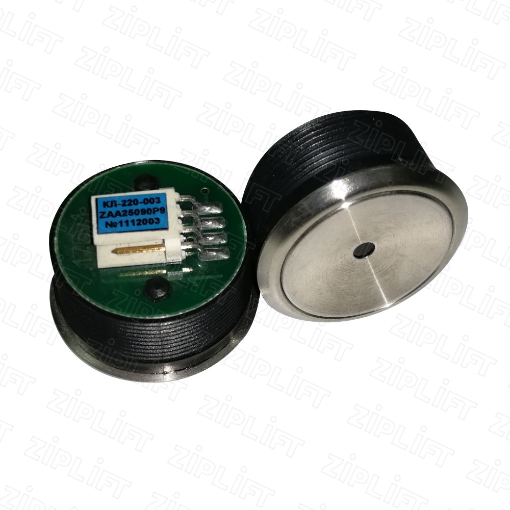 Кнопочный модуль COP/LOP (зеленый глазок, матовый) КЛ-220-003 Otis ZAA25090P9