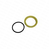 Кольцо крепления кнопочного модуля желтое Axel DMG